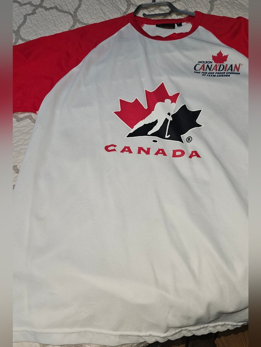 Molson Canadian Team CANADA Hockey Jersey T-shirt XL 2020